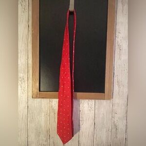 J.S Blank & Co. Red Silk Tie